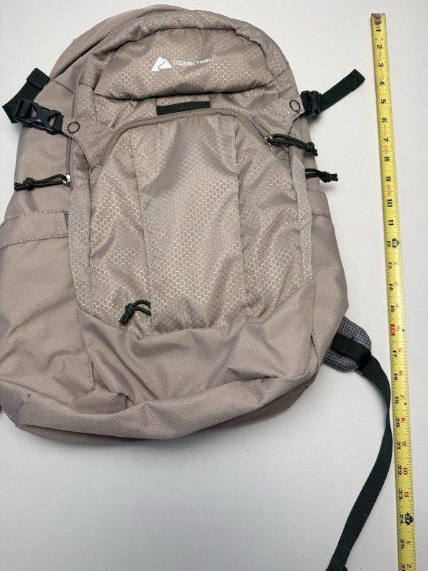 Ozark Trail Backpack Gray Outdoor Hiking Pack /Camping 3