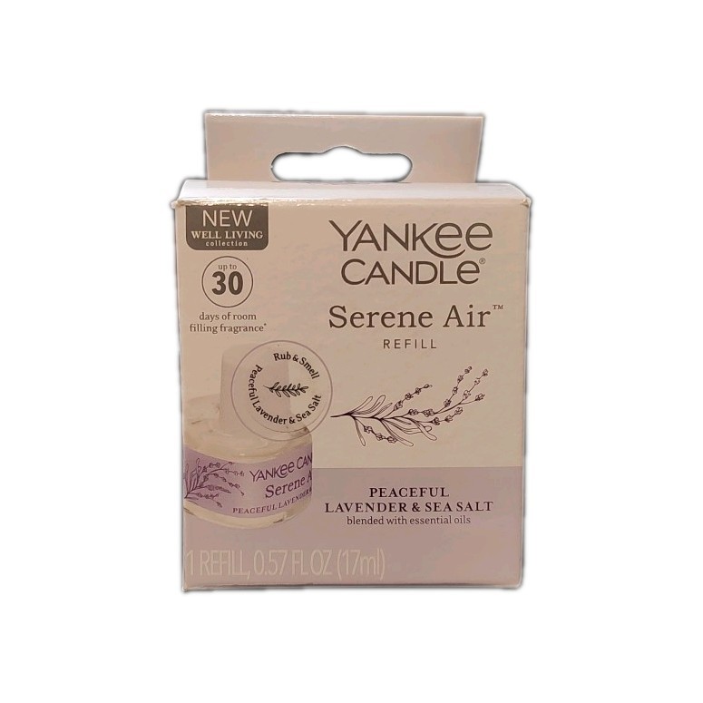 Yankee Candle Serene Air Portable Diffuser Kit Peaceful Lavender & Sea Salt gallery