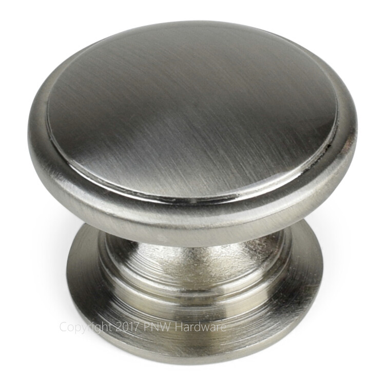 Jeffrey Alexander Durham Cabinet Knob Satin Nickel Hardware Resources 3980-SN gallery