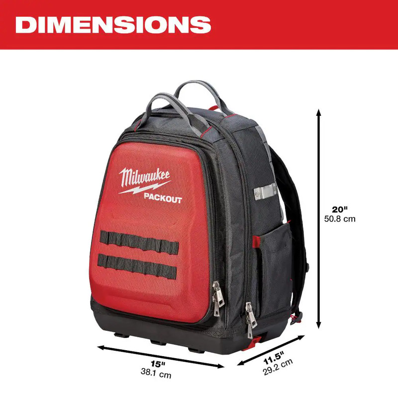 15 In. PACKOUT Backpack with 15 In. Tool Bag gallery