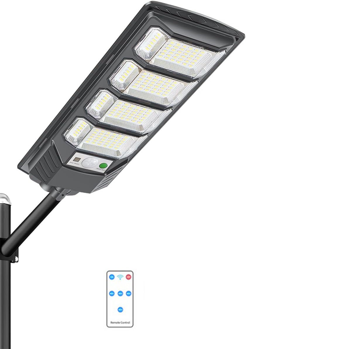 1-4Pack Commercial LED Outdoor Dusk to Dawn Solar Street Light Road Area Lamp gallery