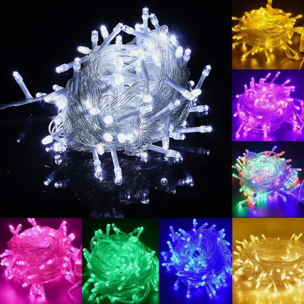 100-500 LED Fairy String Lights Christmas Tree Wedding Xmas Party Outdoor Decor gallery