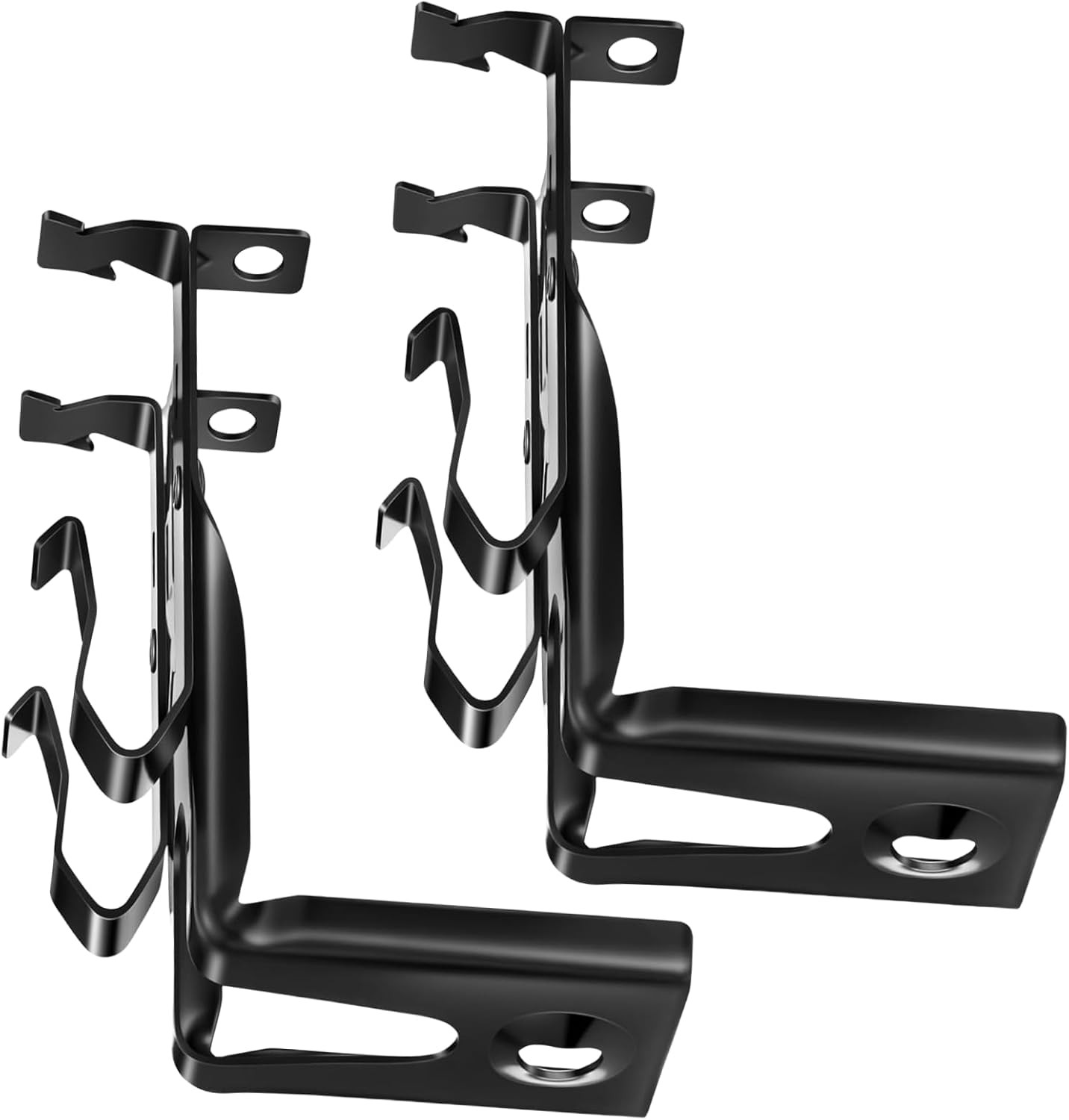 2 Pack Garage Door Sensor Brackets Fits 41A5034 Opener Safety Kit Mounts Black gallery