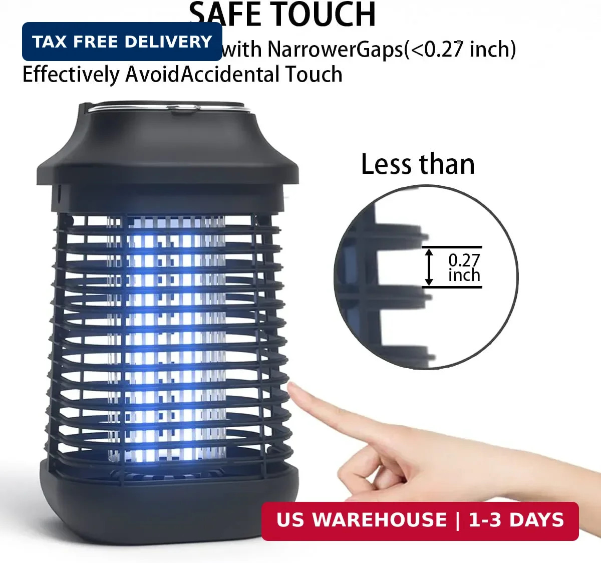 Bug Zapper Outdoor/Indoor,Mosquito Zapper 4200V High-Powered Waterproof Electron gallery