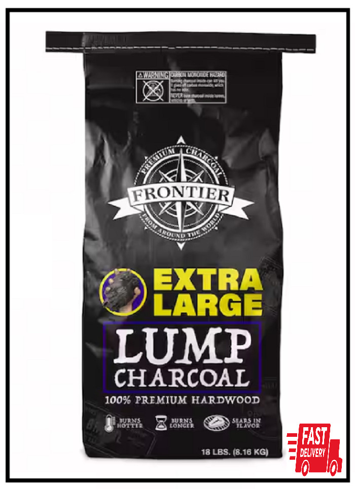 18 Lbs. Extra-Large Natural Lump Charcoal gallery