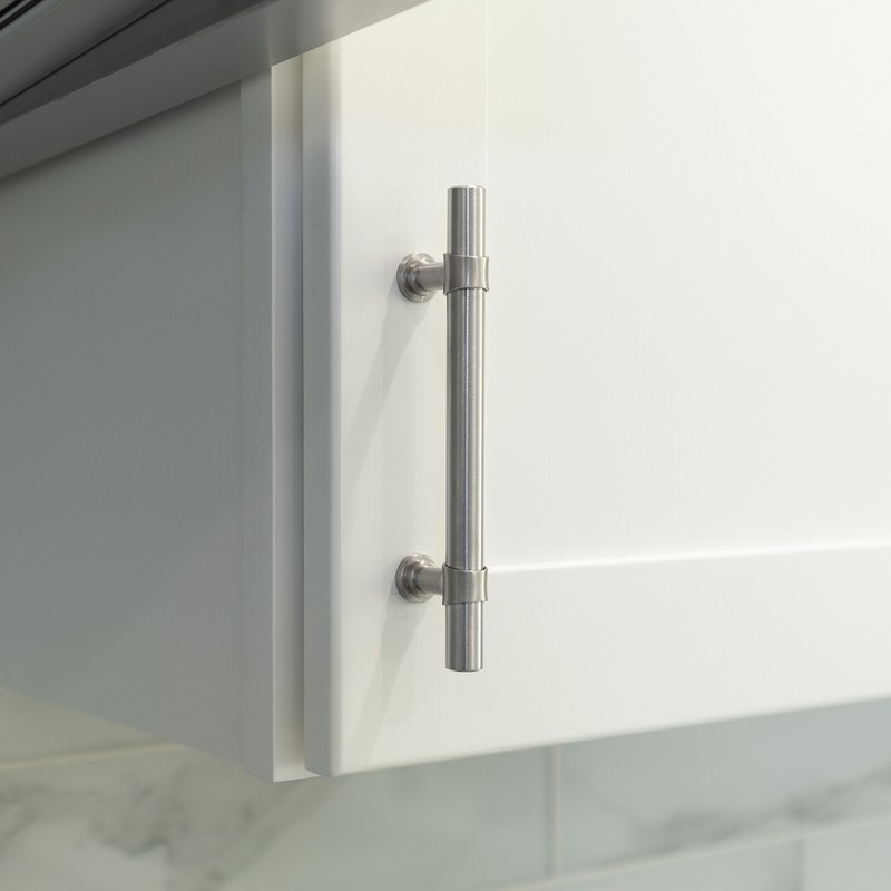 Brushed Nickel Kitchen Cabinet Handles Bathroom Knobs Bar Pulls Stainless Steel gallery
