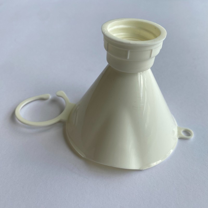 Threaded Screw-On Funnel White – Fits 16oz & 32oz Bottles Dual Thread 28mm/24mm gallery