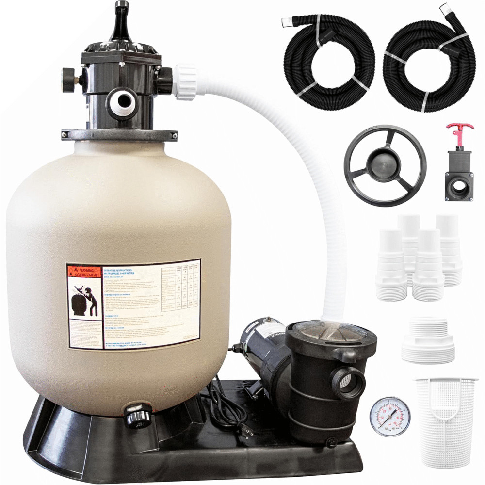Swimline Above Ground Pool Sand Filter System w/ Single Speed Pump - Choose size gallery