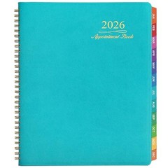 2026 Weekly Appointment Book – Appointment Book 2026 with Soft Cover, Jan Green
