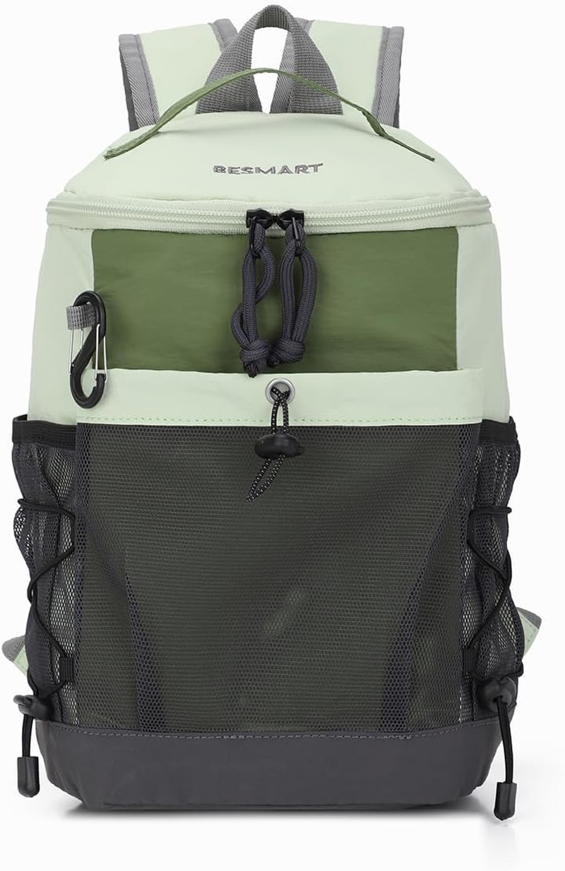 Small Hiking Backpack with S Hook, Durable Waterproof Mini Rucksack, Lightweight