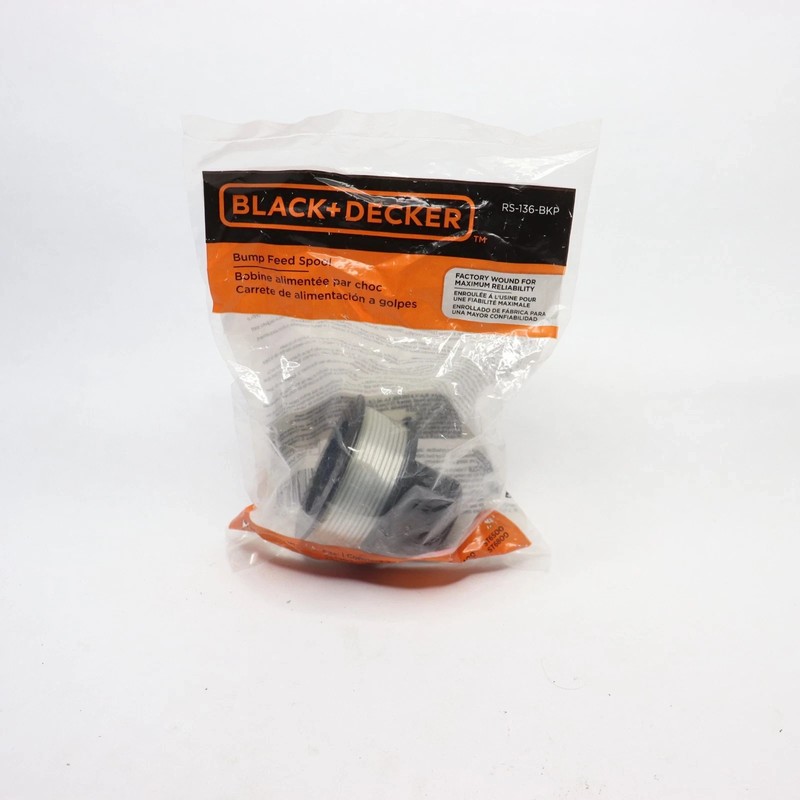 Black + Decker Trimmer Replacement Bump Feed Spool RS-136-BK 20 ft/0.065 in-NIP gallery