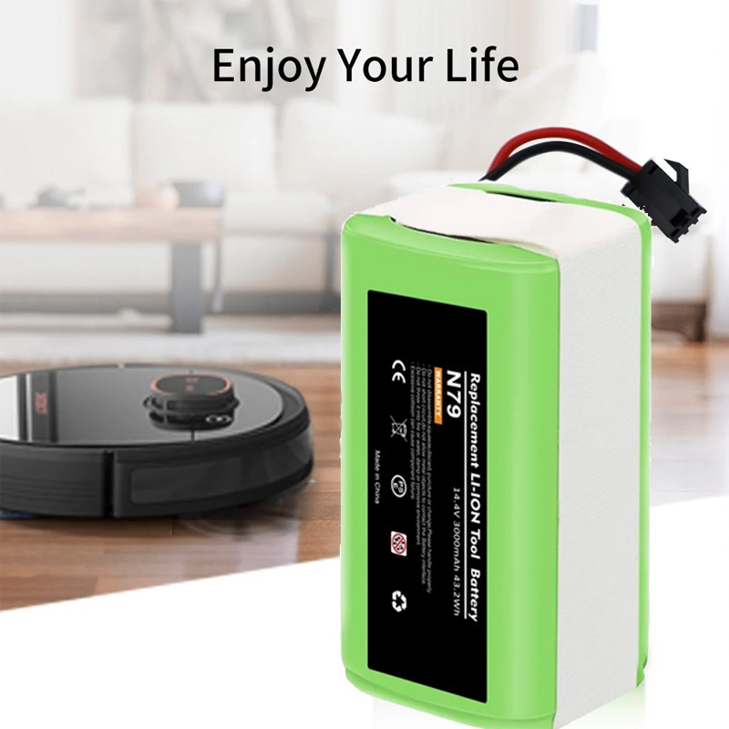 5000mAh 14.4V Li-ion Battery for Eufy RoboVac 11S 11S MAX & Ecovacs Deebot N79S gallery