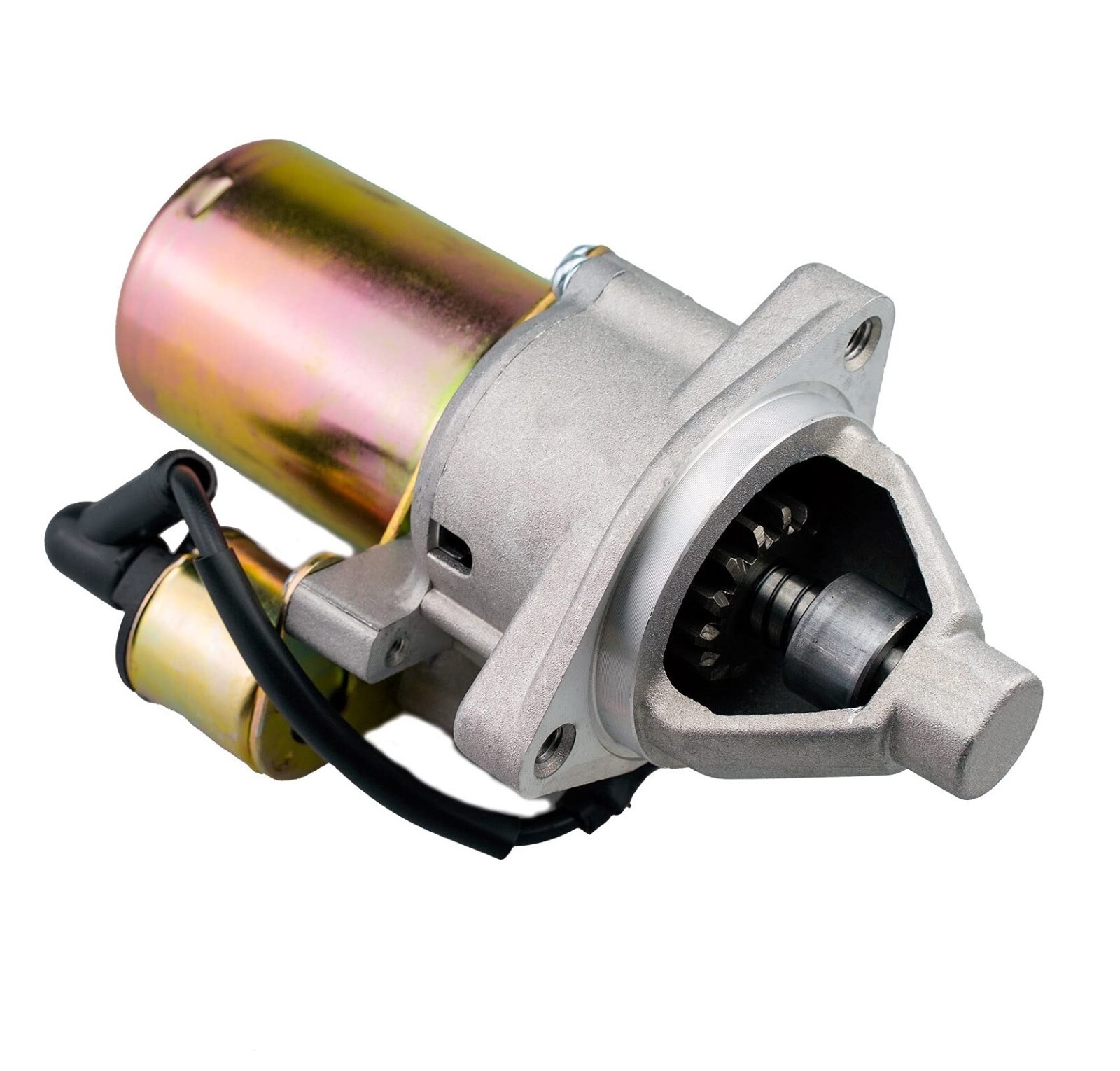 Electric Start Kit Flywheel Starter Motor fits Honda GX340 11HP GX390 13HP gallery