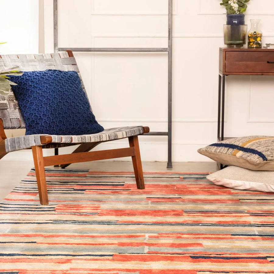 New Color Multicolor Hand Tufted Nz Wool Rug Design Handmade Luxury Carpet Rug gallery