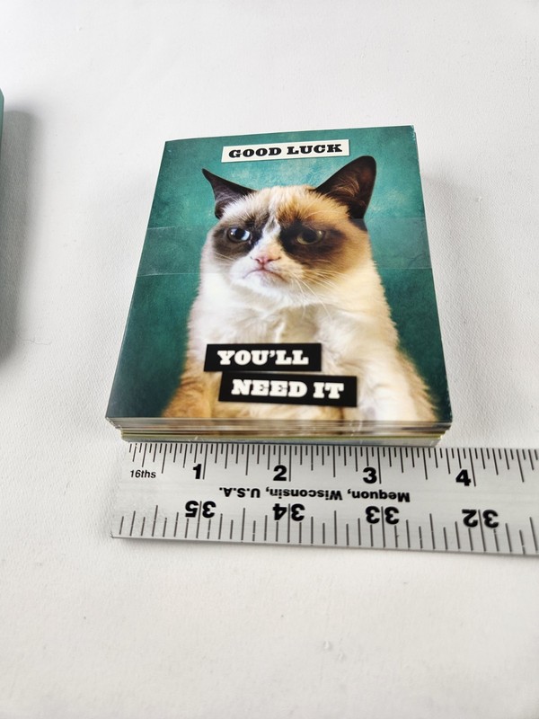 20 GRUMPY CAT No Note Cards Envelope Set Internet Meme Funny Kitty Feline Art gallery