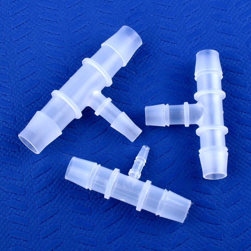 T Type Three Way Plastic Pagoda Reducing Connector Pipe Hose Joiner Tube Fitting gallery