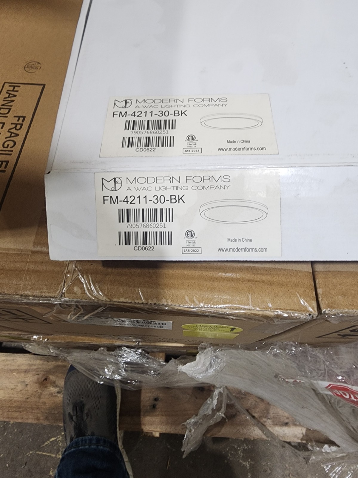 Modern Forms Argo 1Lt 11" LED Round Flush 3-CCT/3000K, Black - FM-4211-30-BK gallery