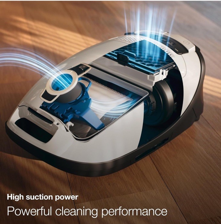 Miele Classic C1 Turbo Team PowerLine Canister Vacuum Cleaner Tech Blue SBAN0 gallery
