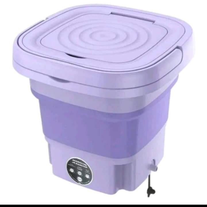 MINI Portable Wash Machine 8lbs Dual Knobs Timer Control Compact Laundry gallery