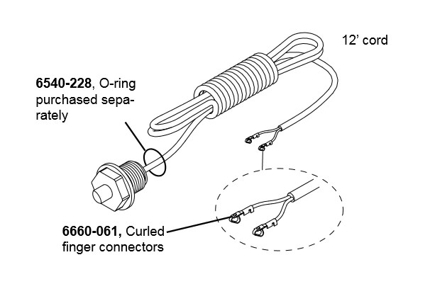 Sundance Spas OEM Temperature Sensor & O-Ring (6600-166) gallery