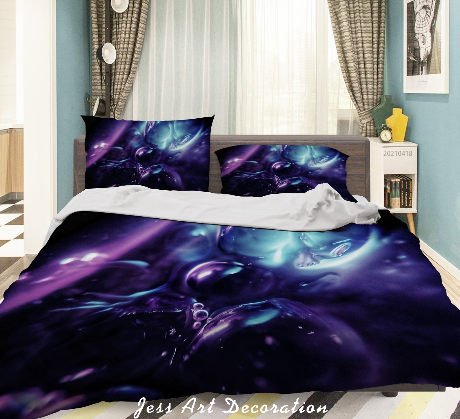 3D Abstract Texture Quilt Cover Set Bedding Sets Pillowcases gallery