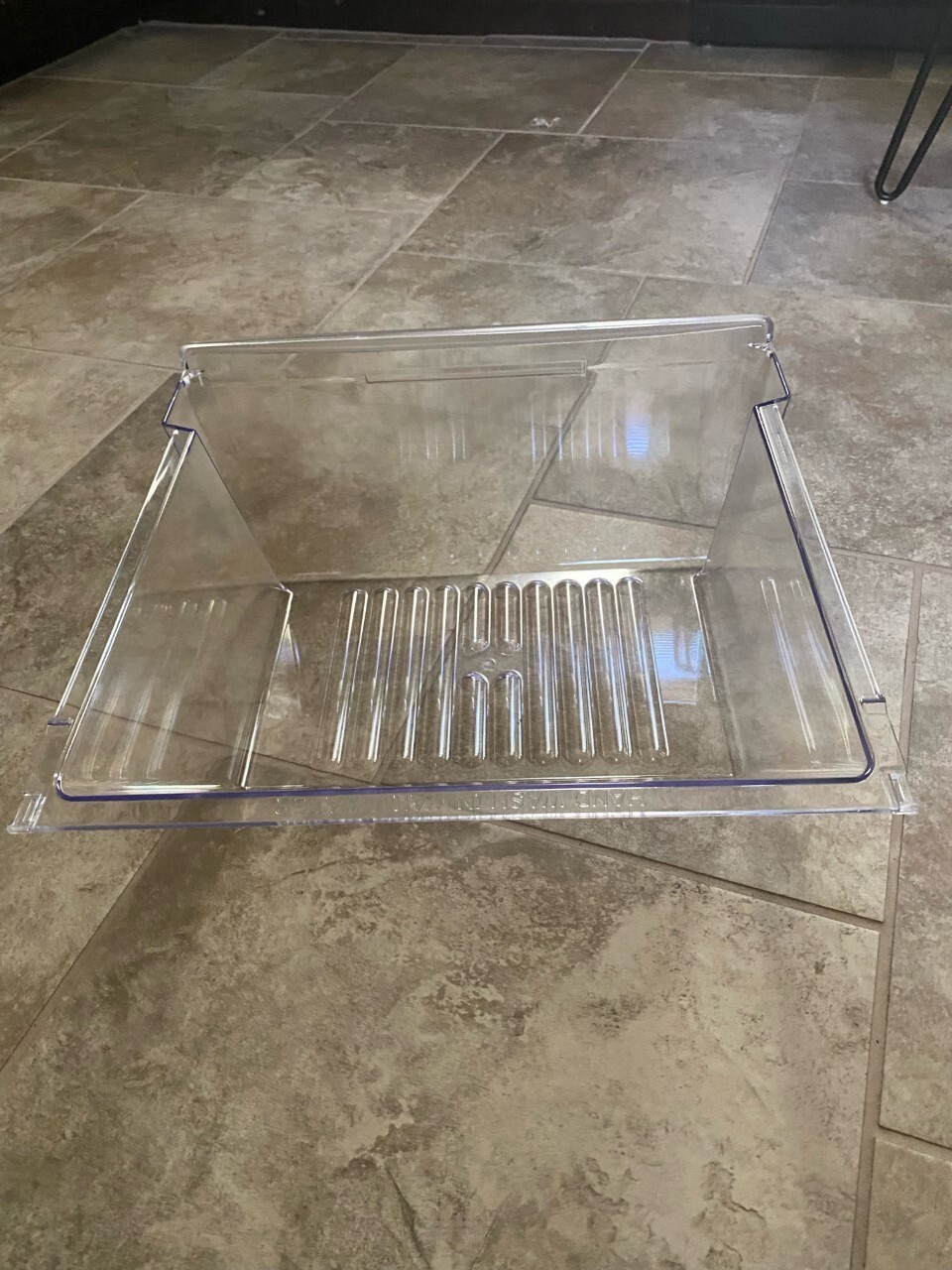 New Refrigerator Crisper Drawer Model number 240351207 Clear  gallery