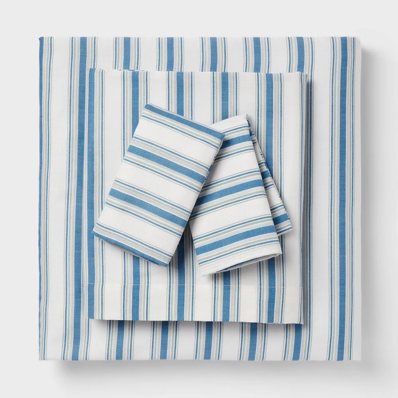 Cotton Blend Sateen Sheet Set - Room Essentials gallery