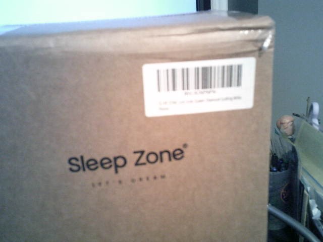 SLEEP ZONE COMFORTER QUEEN, DIAMOND QUILTING WHITE BRAND NEW FACTORY SEALED RE S gallery