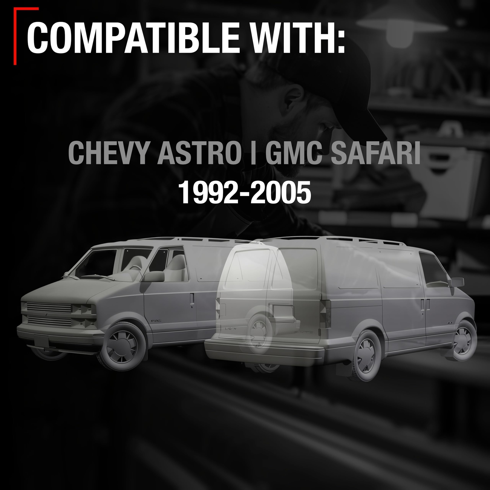 Exterior Door Handle, Left & Right for Chevrolet Astro, GMC Safari - Driver +... gallery