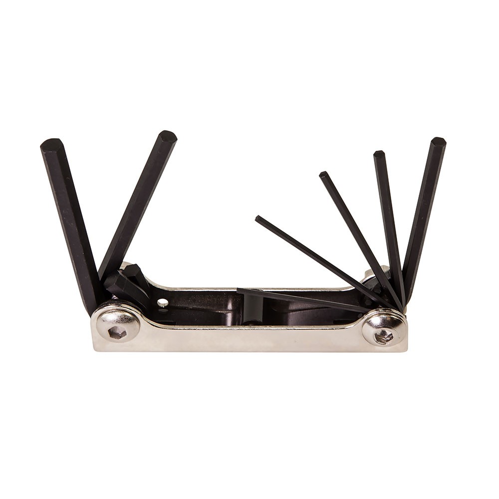 Klein Tools 70582 7-Key Metric Folding Hex Key Set 1.5-6mm gallery