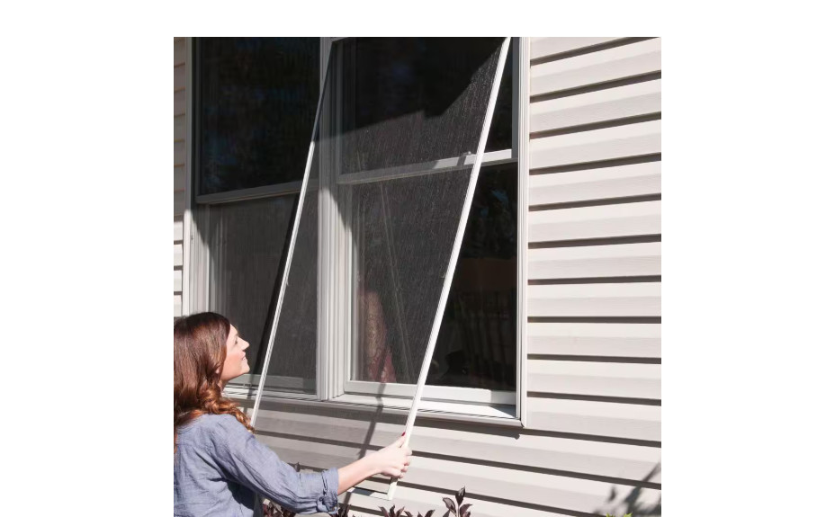 ADFORS 36"x84" Bright Aluminum Screen Roll – Window/Door Mesh gallery