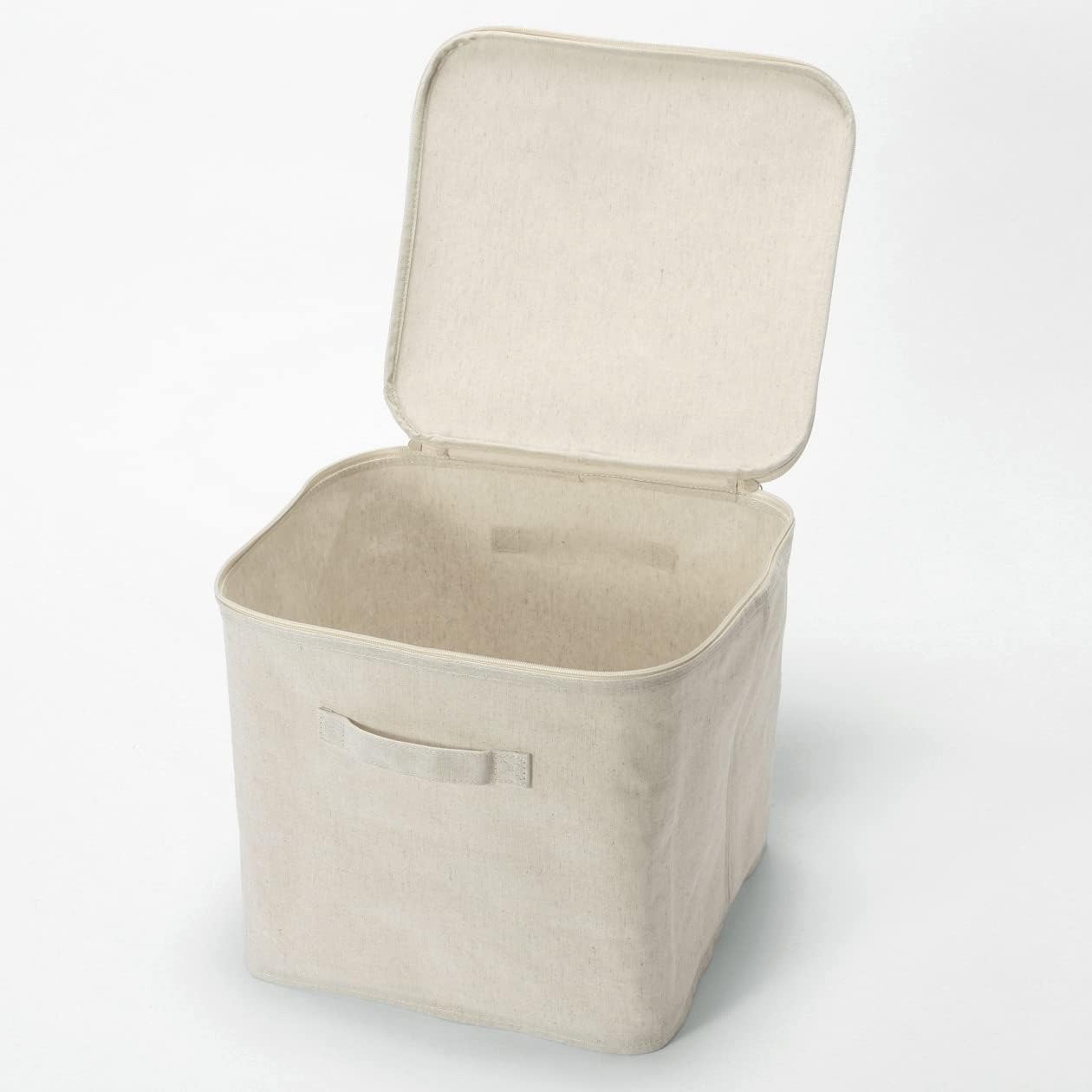 Fabric Softbox, Polyester Linen, Square Box w/Lid, 35 x 35 x 32cm, Brand "New" gallery