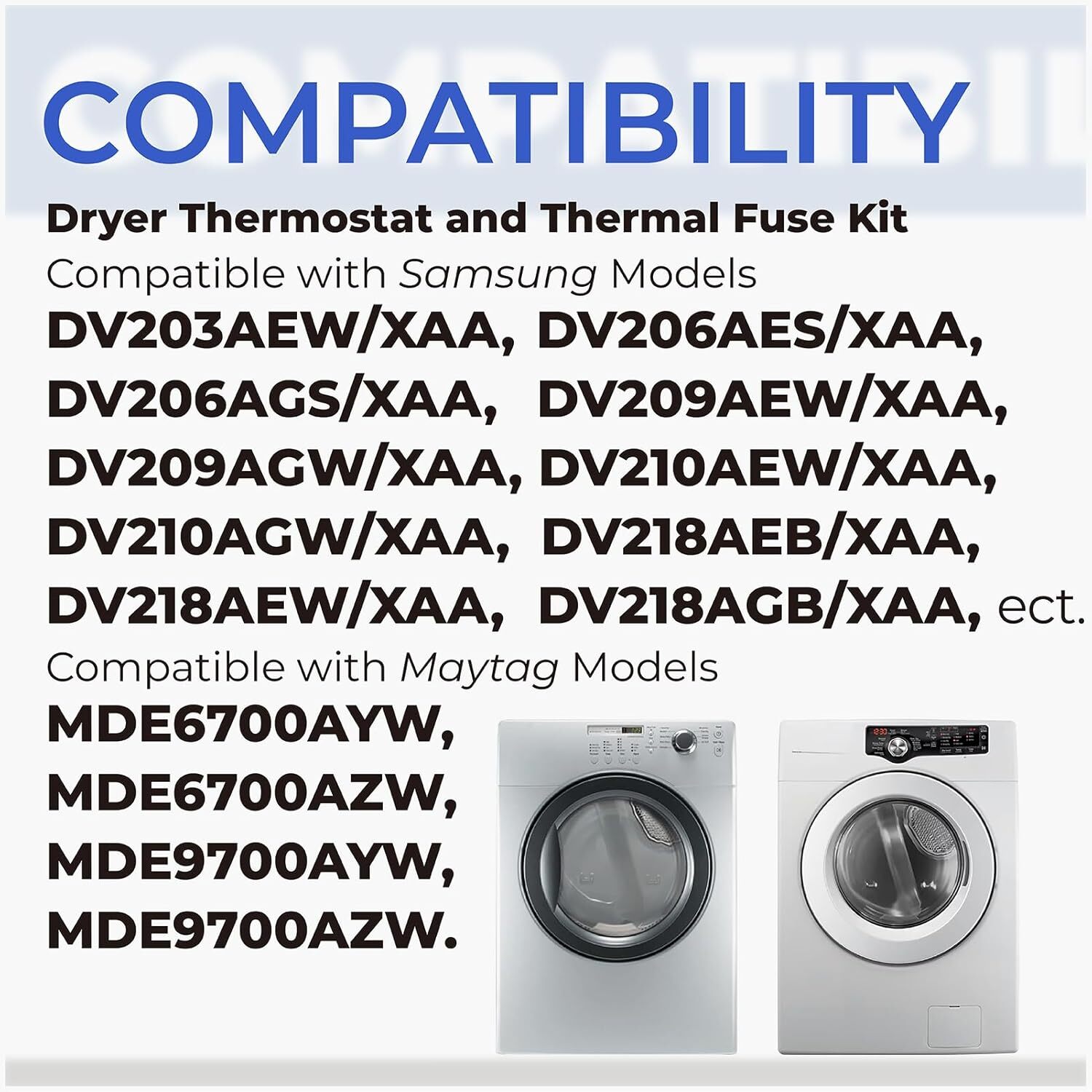 Dryer Thermostat Kit For Samsung AP4201898, AP5966894, AP4201894 gallery