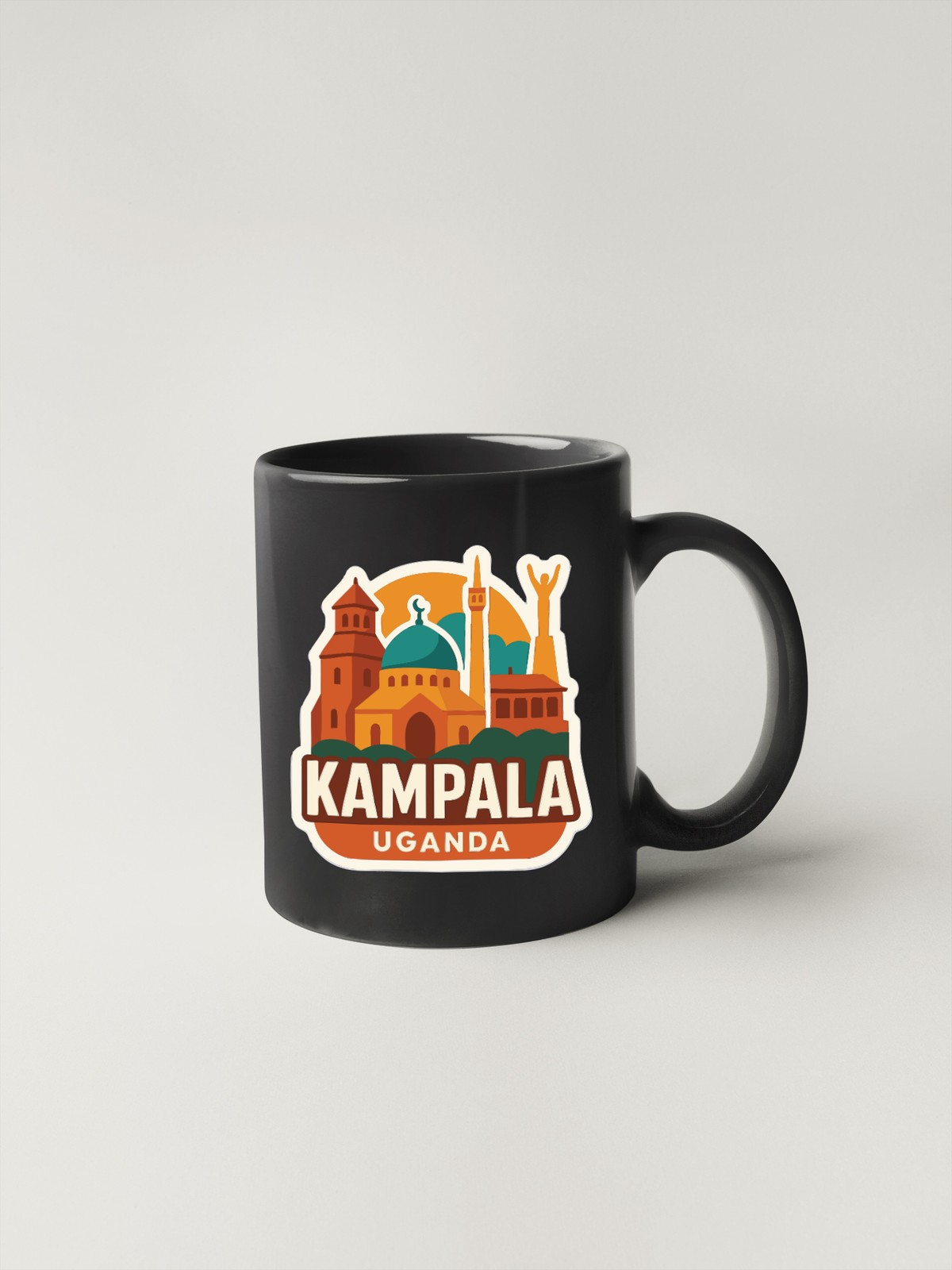 Kampala Uganda Sticker Decal Vinyl Die-Cut City Skyline Landmark Design gallery