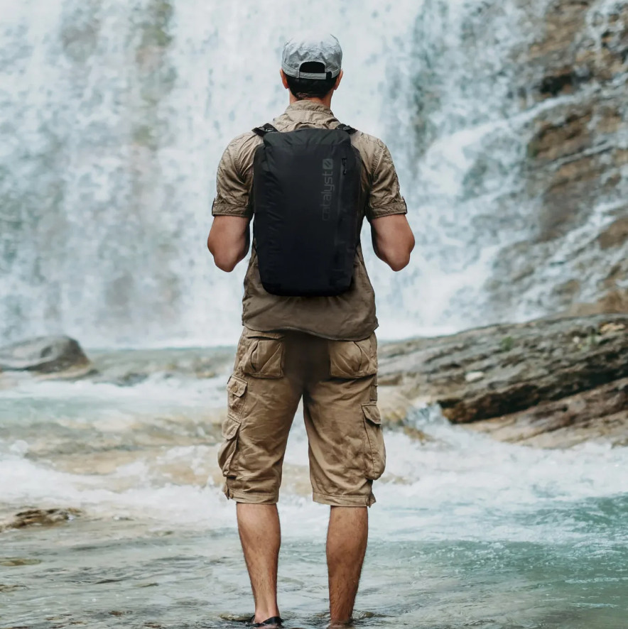 Adventure 20L Lightweight Hiking Backpack Waterproof Trekking Backpack Black 2