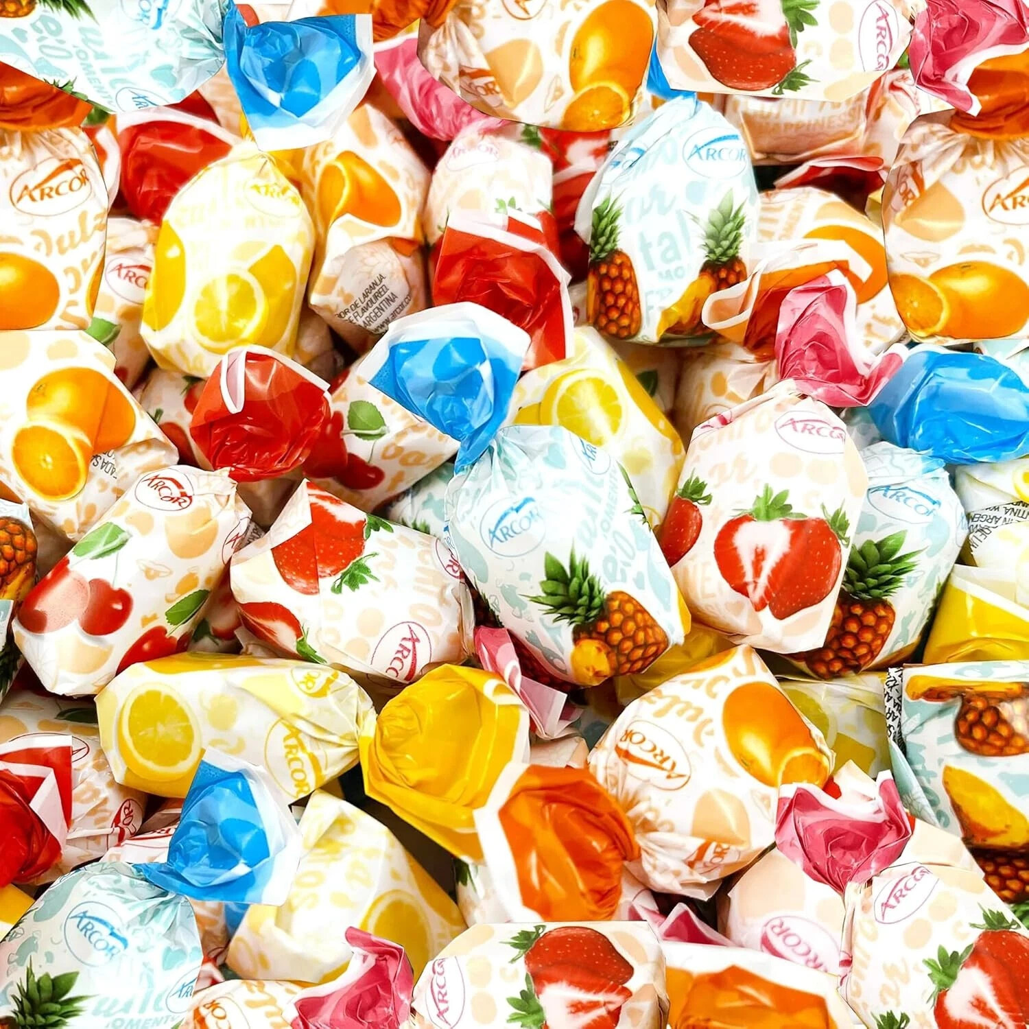 Arcor Fruit-Filled Hard Candy, Assorted Flavors, Bulk Pack 2 Pounds (About 13... gallery