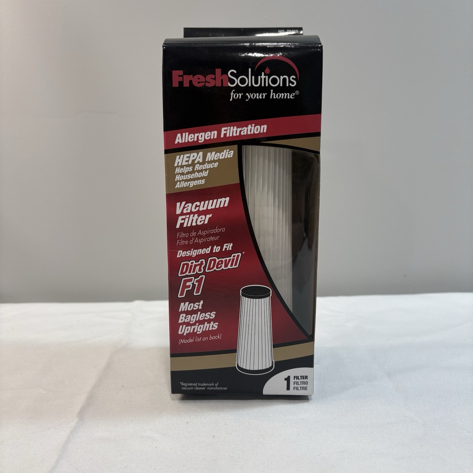 Fresh Solutions Vacuum Filter Allergen Filtration HEPA Dirt Devil F1 Upright gallery