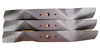 3 Pack Mulching Blades 72" Fits Exmark 103-6394 Made In France 24 1/2 Length gallery