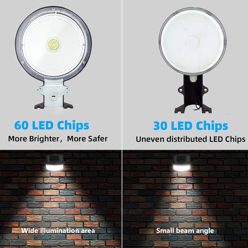 75 Watt LED Yard Light, IP65 Waterproof, Dust to Dawn Outdoor LED Yard Lighting gallery