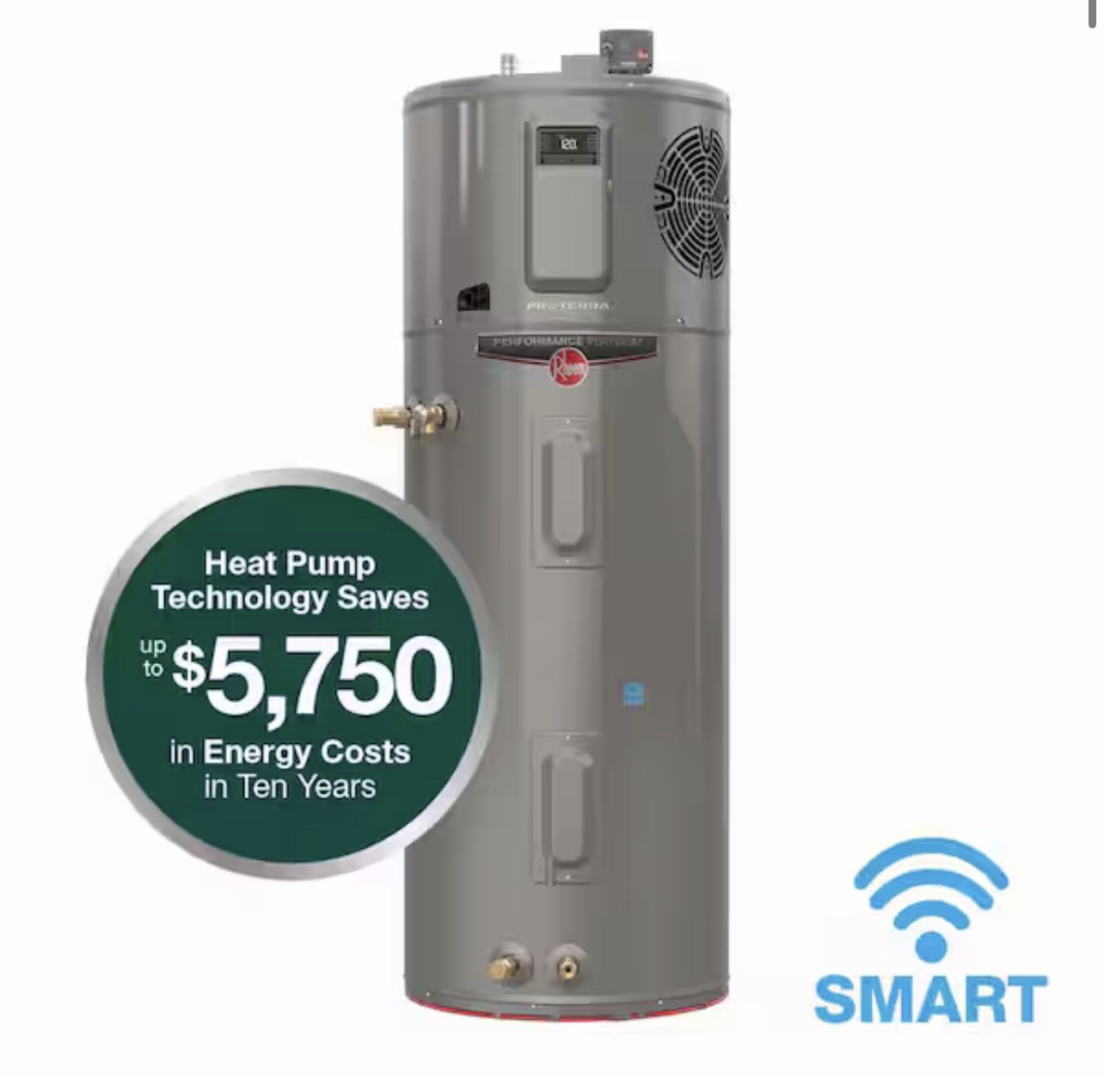 ProTerra 65gal Smart High Efficiency Hybrid Heat Pump Water Heater XE65T10HS45U1 gallery