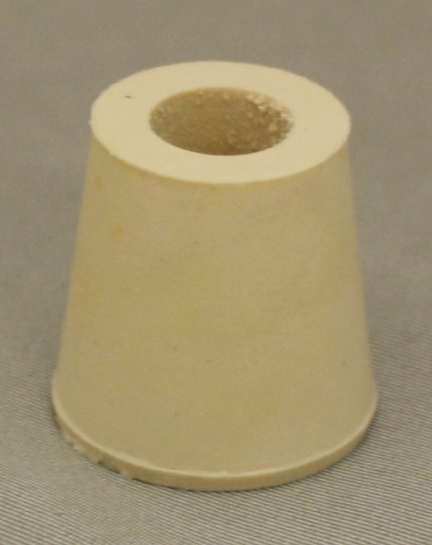 LD Carlson No. 3 Drilled Rubber Stopper gallery