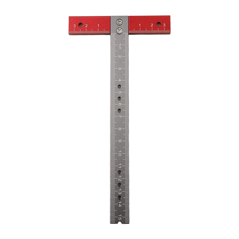 T Shape Square Ruler Designed For Professional Woodworking Applications