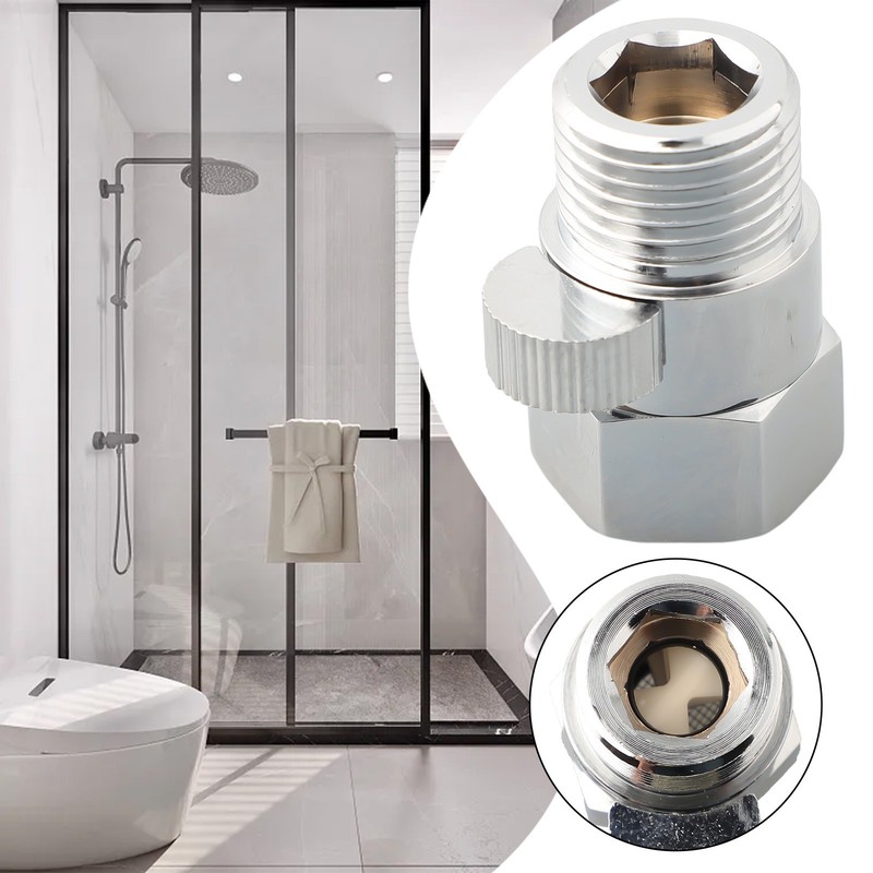 Versatile G 1/2 connector for easy connection to shower heads and sprayers gallery