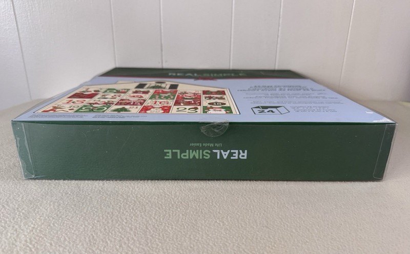 Real Simple 24-Day Christmas Countdown Advent Calendar Customizable gallery