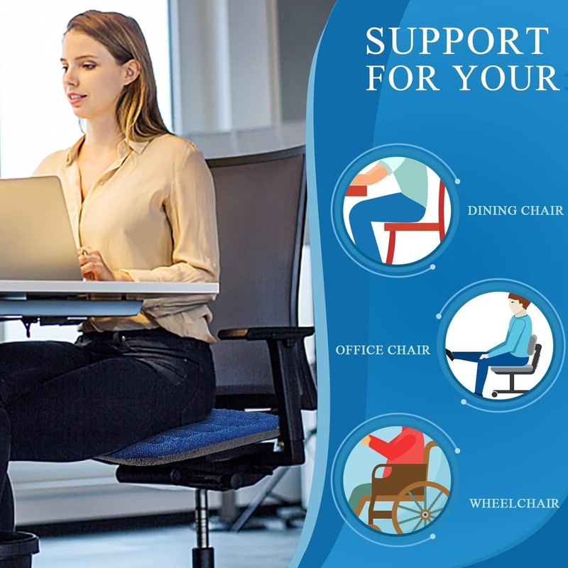 Excellent Support Effect Office Chair Cushion 1 Pack, Luxury Air Mesh Breatha... gallery