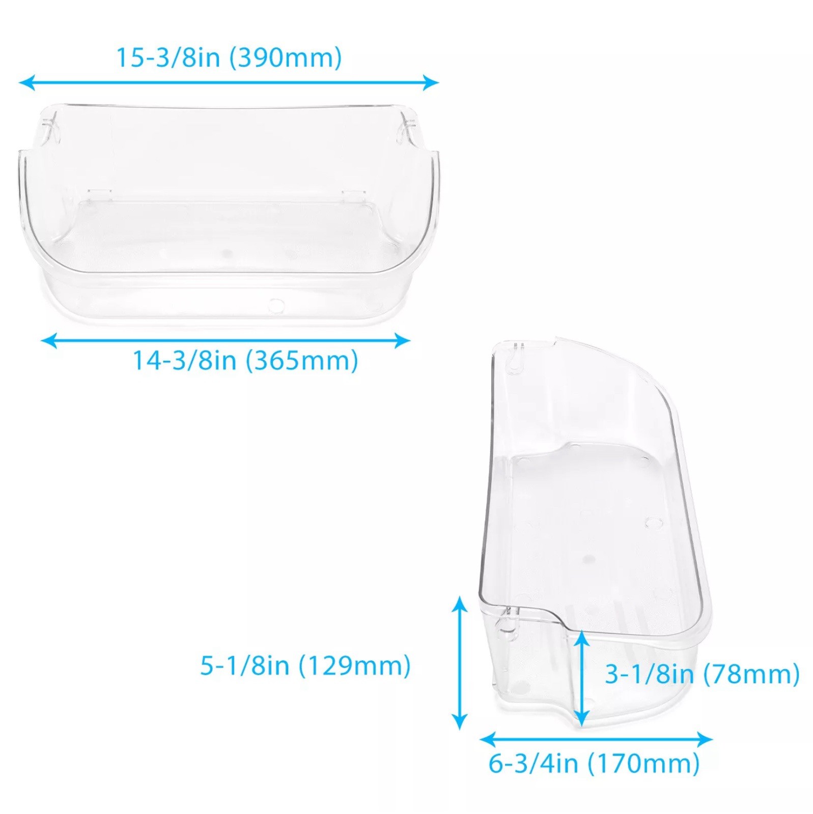 NEW Electrolux,Frigidaire,Kenmore Refrigerator Gallon Door Bin Shelf # 240356402 gallery