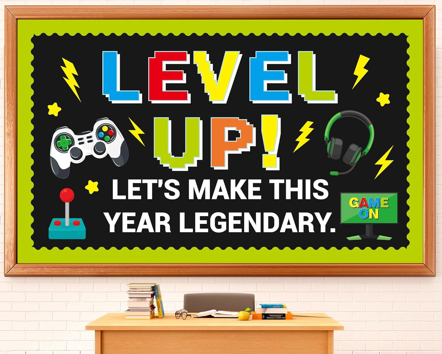 Video Game Theme Bulletin Board Set Level up Classroom Decoration Video Game Gro gallery