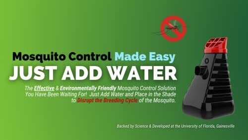 INZECTO Mosquito Control Trap - Kills Mosquitoes & Larvae for 90 Days - 1 TRAP gallery