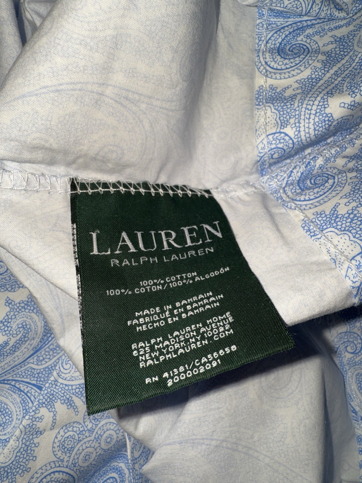 (1) Mellanni Pillow Case Iconic Collection Pillowcase Lauren Ralph Lauren gallery