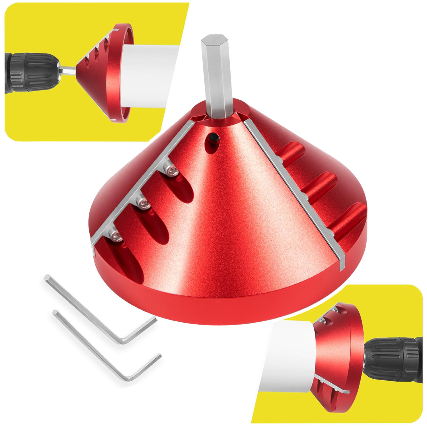 2 in 1 Inner-Outer PVC Chamfer Tool/Deburring Tool for PVC,CPVC,ABS,PP,PE Pipe gallery